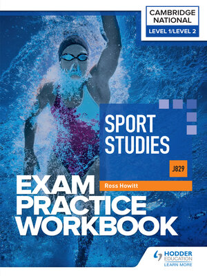 cover image of Level 1/Level 2 Cambridge National in Sport Studies (J829) Exam Practice Workbook